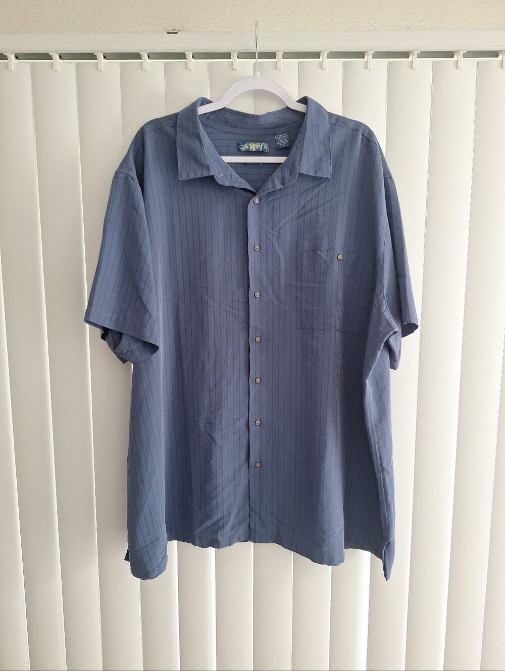 Campia Striped Button Front Shirt